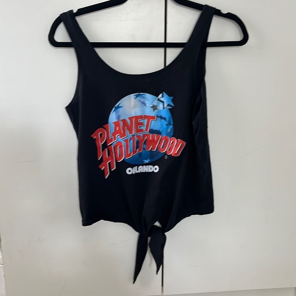 Planet Hollywood Orlando tank top with tie. Small.